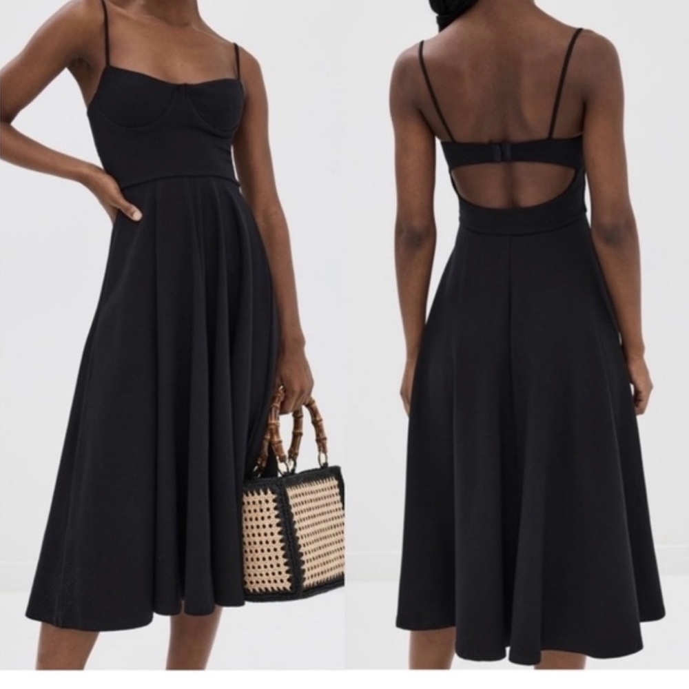 Reformation, size S, black ‘serene’ dress